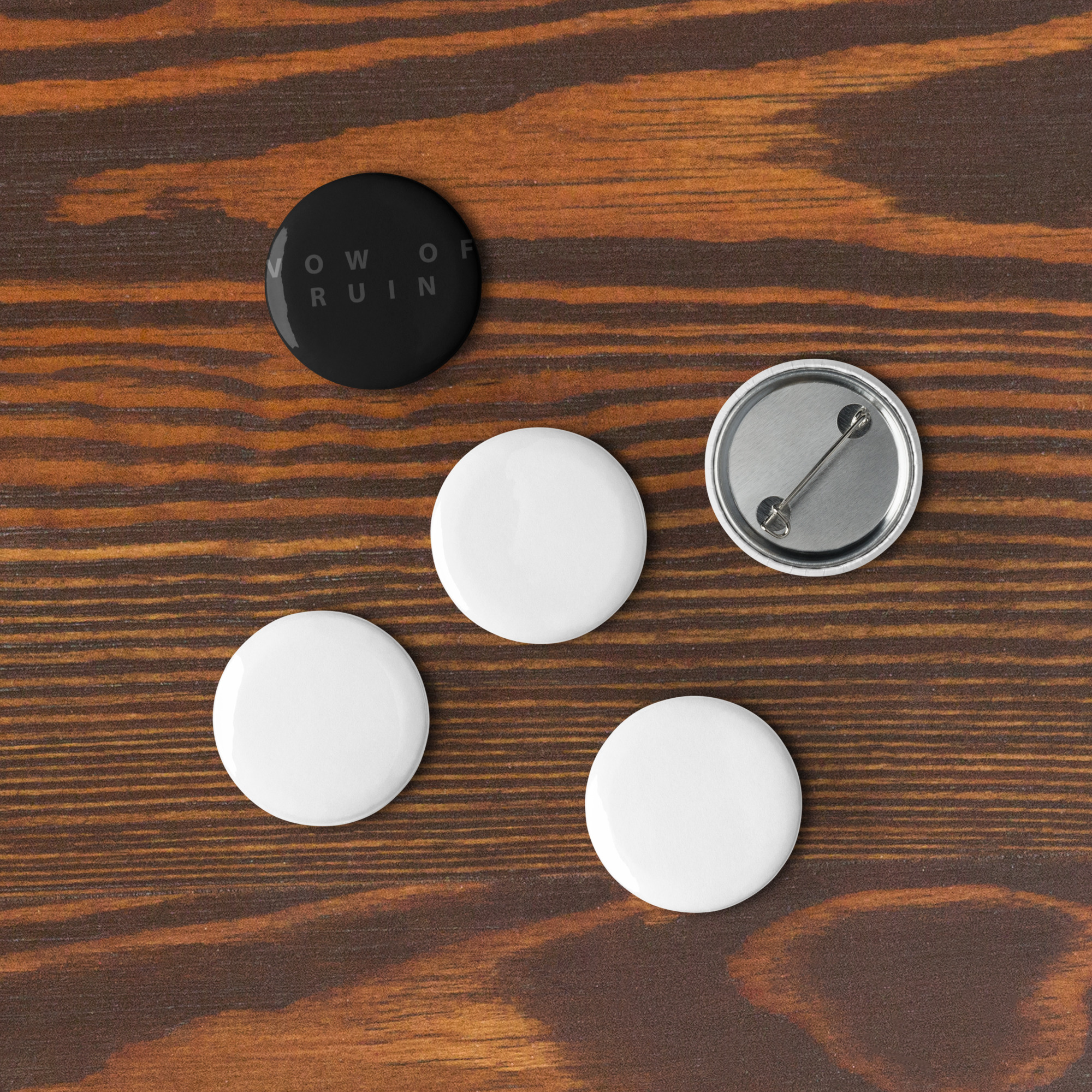 Vow of Ruin pin Button set - Image 5